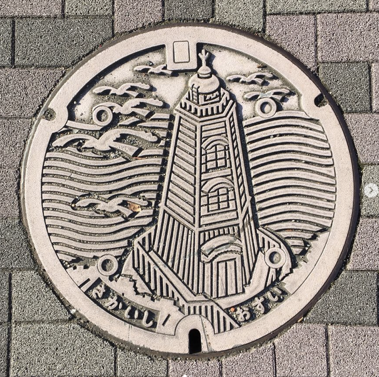 木造燈塔@大阪府堺市